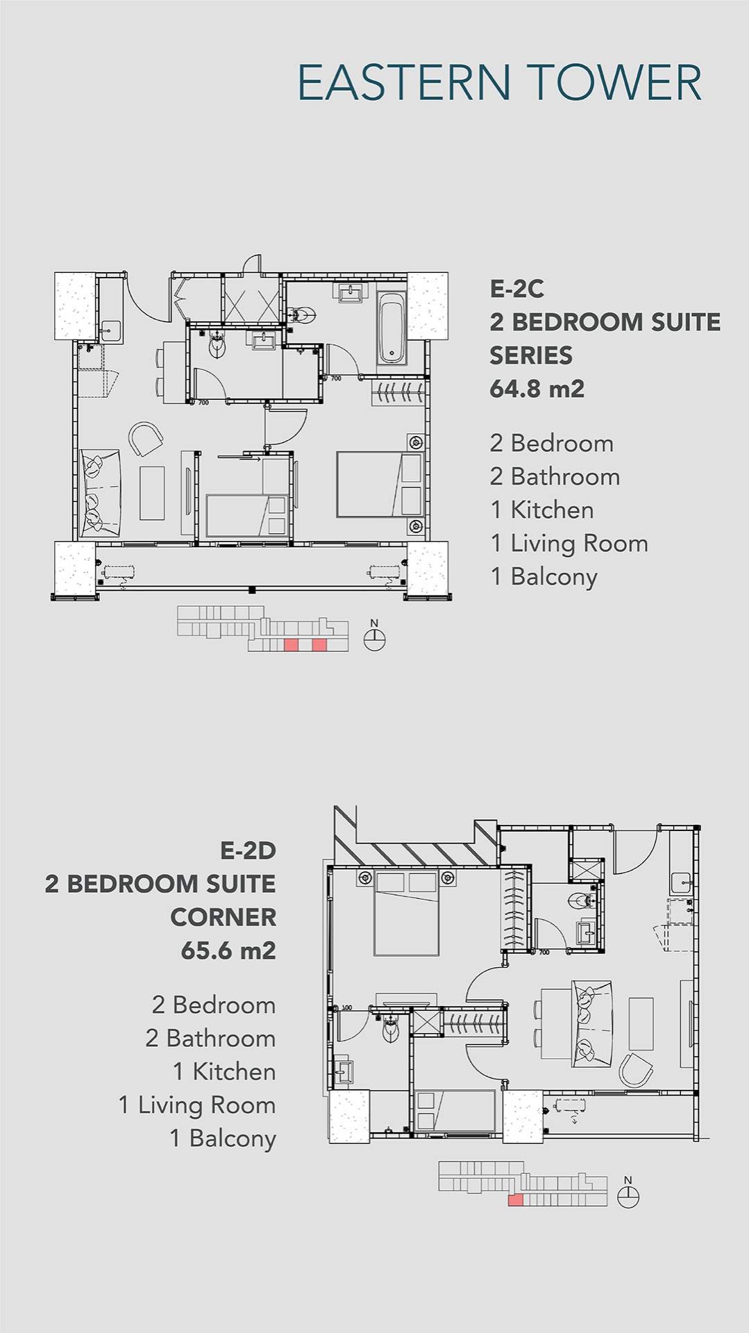 Unit Type Eastern Tower – Embarcadero Apartment (3)